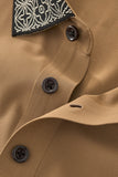 Pattern Trim Performance Polo – El Baron KHAKI