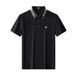 Signature Trim Performance Polo – El Baron BLACK