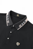 Signature Trim Performance Polo – El Baron BLACK