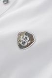 Signature Trim Performance Polo – El Baron WHITE
