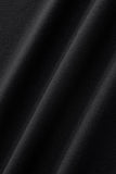 Perforated Collar Performance Polo – El Baron BLACK/GOLD