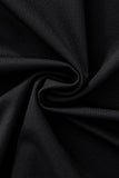 Perforated Collar Performance Polo – El Baron BLACK/GOLD