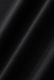 Perforated Collar Performance Polo – El Baron BLACK/SILVER