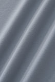 Perforated Collar Performance Polo – El Baron GREY/SILVER