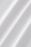 Perforated Collar Performance Polo – El Baron WHITE/SILVER