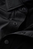 Embossed Placket Performance Polo – El Baron BLACK