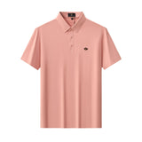 Embossed Placket Performance Polo – El Baron BRICK