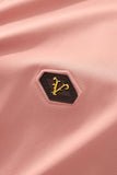 Embossed Placket Performance Polo – El Baron BRICK