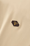 Embossed Placket Performance Polo – El Baron KHAKI