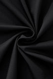 Zip Placket Performance Polo – El Baron BLACK