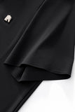 Zip Placket Performance Polo – El Baron BLACK