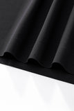 Zip Placket Performance Polo – El Baron BLACK