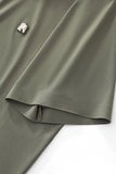 Zip Placket Performance Polo – El Baron DARK GREEN