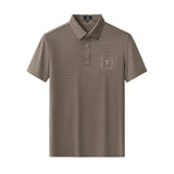 Contrast Trim Detail Polo – El Baron BROWN