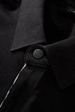 Stealth Zip Performance Polo – El Baron BLACK