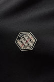 Stealth Zip Performance Polo – El Baron BLACK