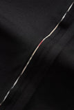 Stealth Zip Performance Polo – El Baron BLACK
