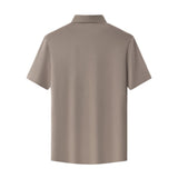 Stealth Zip Performance Polo – El Baron BROWN