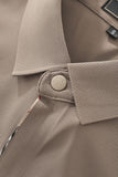 Stealth Zip Performance Polo – El Baron BROWN