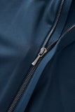 Stealth Zip Performance Polo – El Baron NAVY
