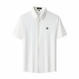 Stealth Zip Performance Polo – El Baron WHITE