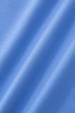 Stripe Collar Performance Polo – El Baron BLUE