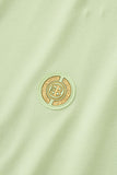 Stripe Collar Performance Polo – El Baron GREEN