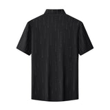 Midnight Constellation Button-Up Shirt BLACK/SILVER