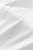 Midnight Constellation Button-Up Shirt WHITE/SILVER