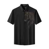 Imperial Stallion SS Shirt BLACK/GOLD
