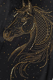 Imperial Stallion SS Shirt BLACK/GOLD