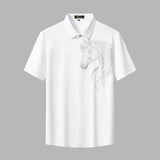 Imperial Stallion SS Shirt WHITE/SILVER