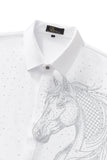 Imperial Stallion SS Shirt WHITE/SILVER