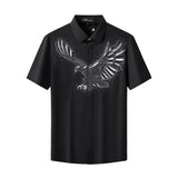 Imperial Flight SS Shirt BLACK/SILVER