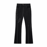 Eminence Paisley Denim SET - Century Penthouse BLACK