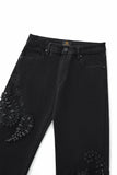 Eminence Paisley Denim SET - Century Penthouse BLACK