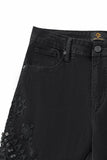 Eminence Paisley Denim SET - Century Penthouse BLACK
