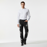 Sanctum Cross Denim Pant – Century Penthouse BLACK/SILVER