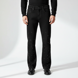 Celestial Stud Denim Pant – Century Penthouse BLACK