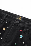 Prism Gem Denim SET – Century Penthouse BLACK