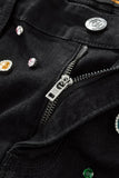 Prism Gem Denim SET – Century Penthouse BLACK