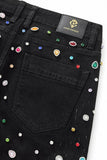 Prism Gem Denim SET – Century Penthouse BLACK