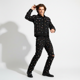 Prism Gem Denim SET – Century Penthouse BLACK