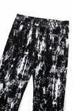 Flocked Eclipse Denim Pant – Century Penthouse BLACK