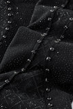 Midnight Matrix Studded Sweatsuit BLACK