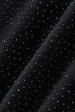 Midnight Matrix Studded Sweatsuit BLACK
