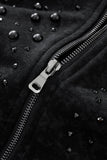 Midnight Roar Sweatsuit - CENTURY PENTHOUSE - BLACK