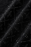 Radiant Grid Stone Short set – Century Penthouse BLACK/BLACK