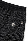 Radiant Grid Stone Short set – Century Penthouse BLACK/SILVER