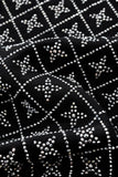 Radiant Grid Stone Short set – Century Penthouse BLACK/SILVER